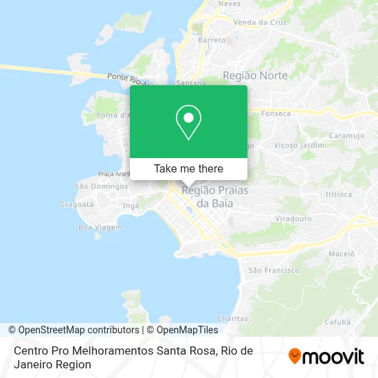 Centro Pro Melhoramentos Santa Rosa map