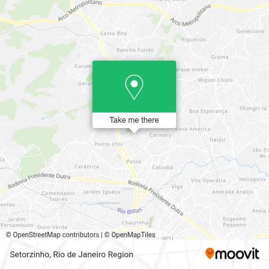 Setorzinho map