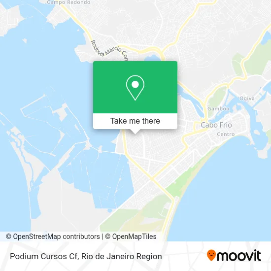 Podium Cursos Cf map