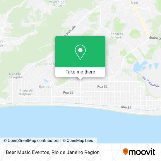 Beer Music Eventos map