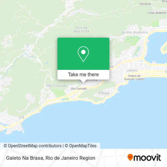 Galeto Na Brasa map