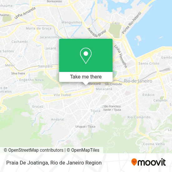 Praia De Joatinga map