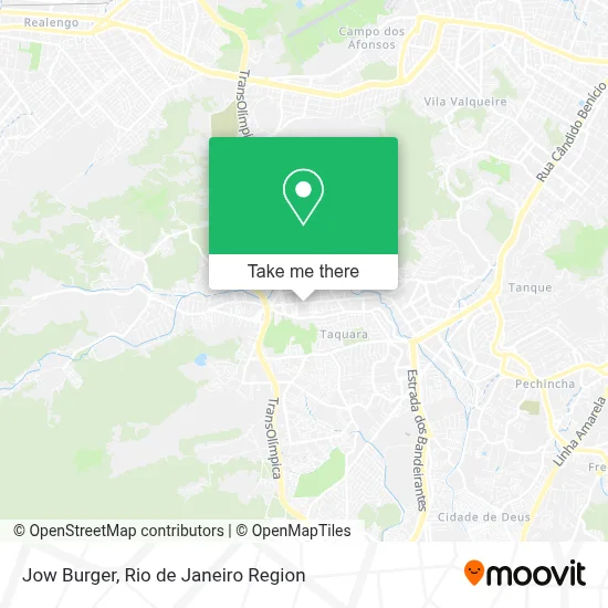 Jow Burger map