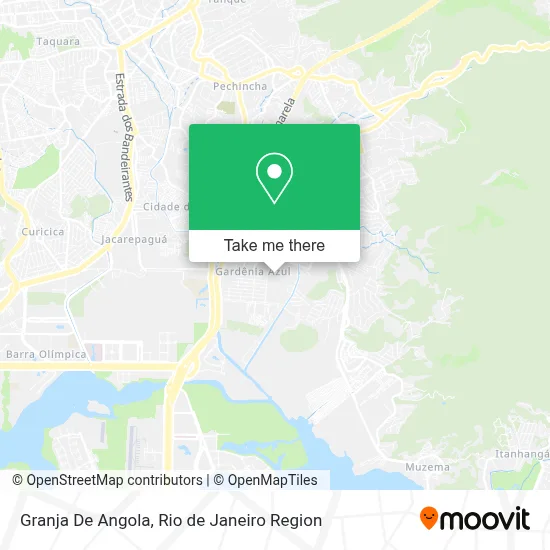 Granja De Angola map