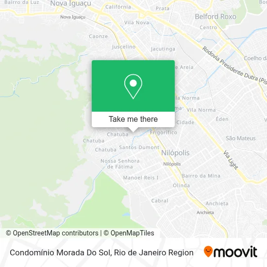 Condomínio Morada Do Sol map