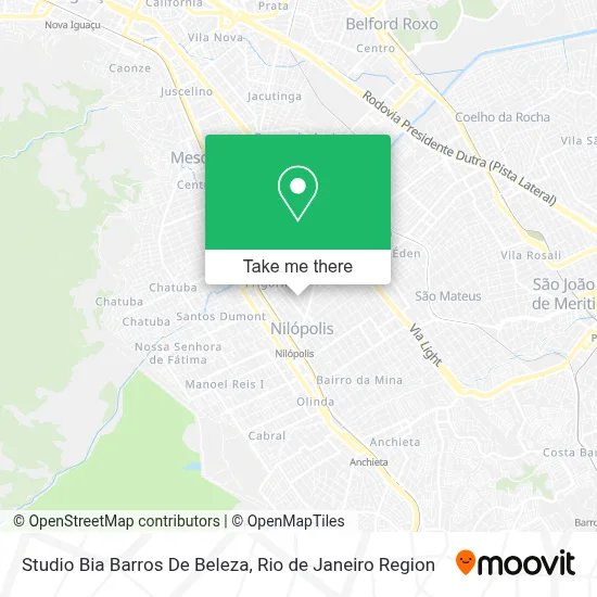 Studio Bia Barros De Beleza map