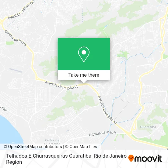 Telhados E Churrasqueiras Guaratiba map