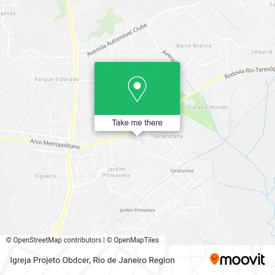 Igreja Projeto Obdcer map