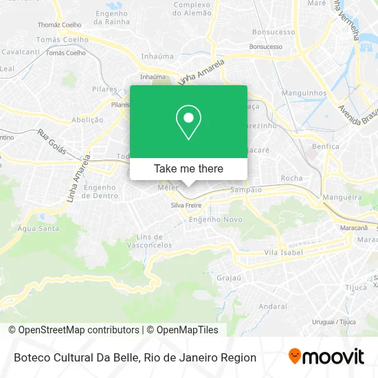 Boteco Cultural Da Belle map