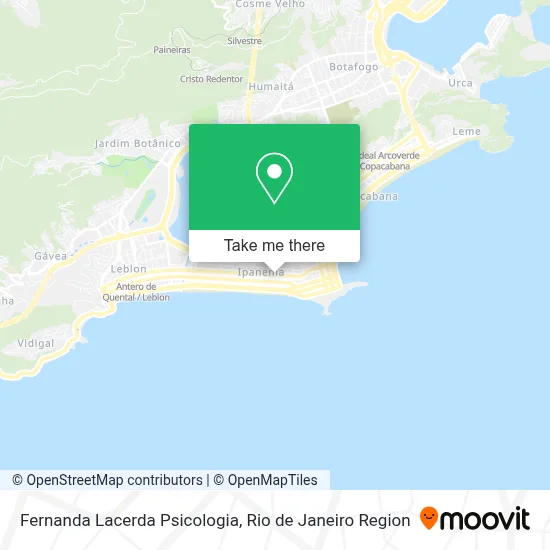 Fernanda Lacerda Psicologia map