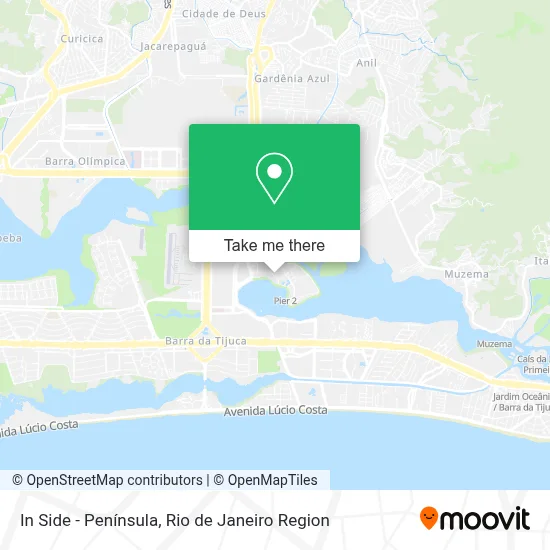 In Side - Península map