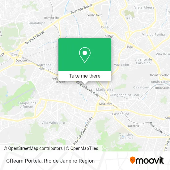 Gfteam Portela map