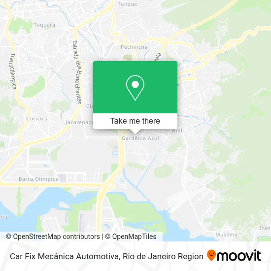 Car Fix Mecânica Automotiva map
