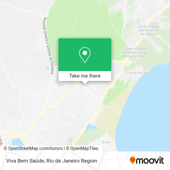 Viva Bem Saúde map
