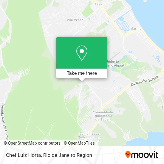 Chef Luiz Horta map