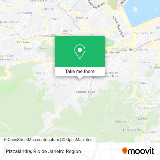 Pizzalândia map