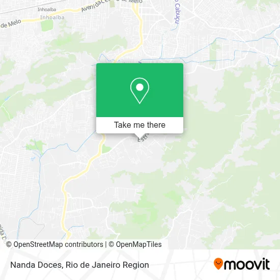 Nanda Doces map