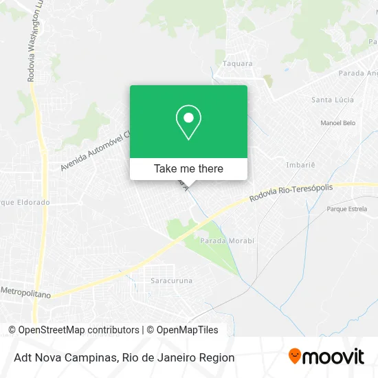 Adt Nova Campinas map