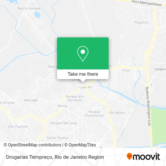 Drogarias Tempreço map