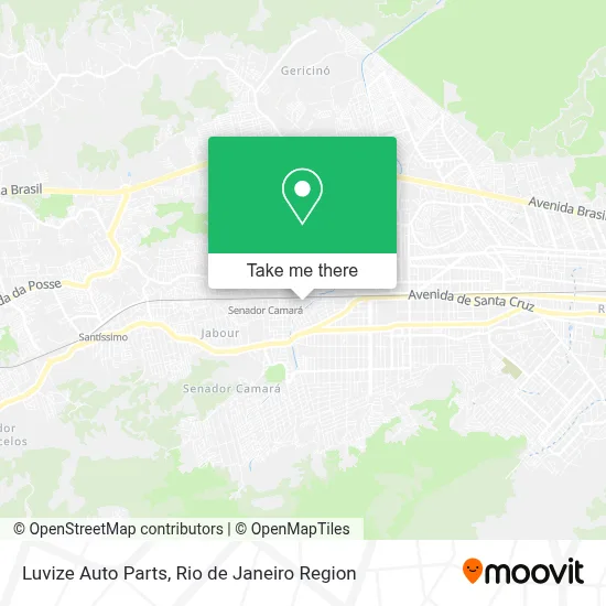 Luvize Auto Parts map
