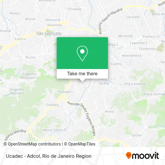 Ucadec - Adcol map