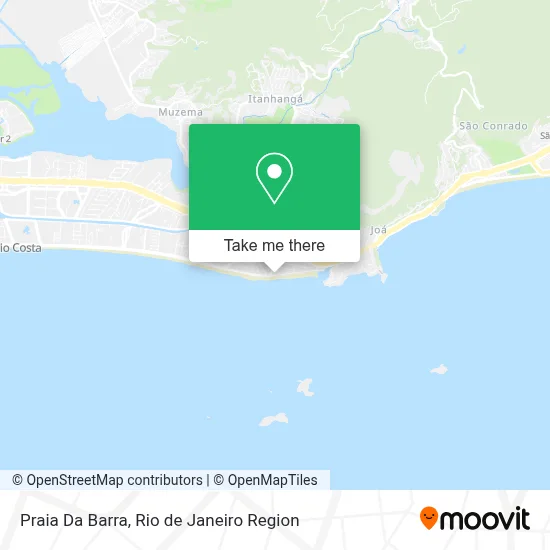 Praia Da Barra map