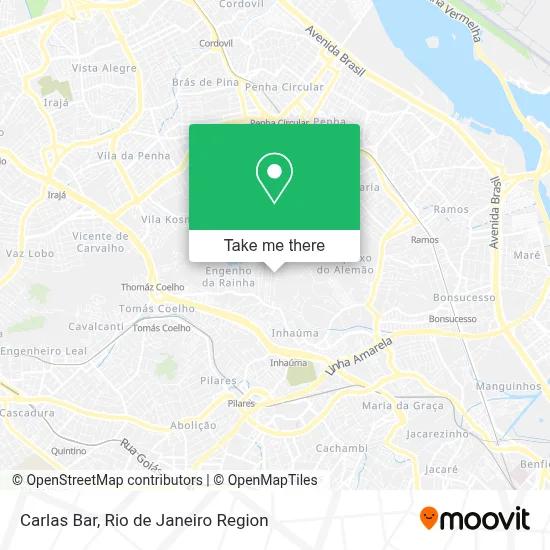 Carlas Bar map