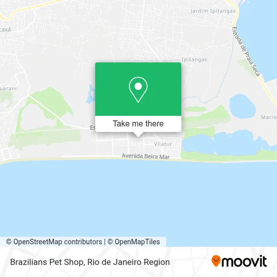 Brazilians Pet Shop map