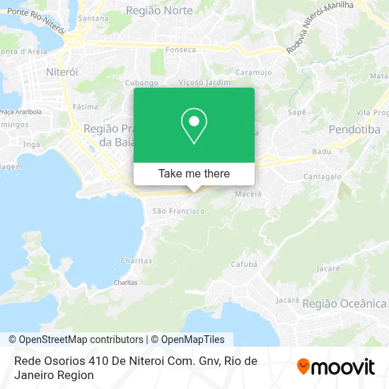 Rede Osorios 410 De Niteroi Com. Gnv map