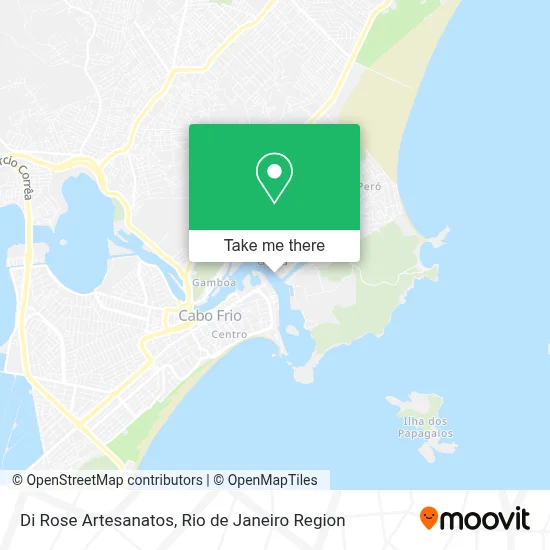 Di Rose Artesanatos map