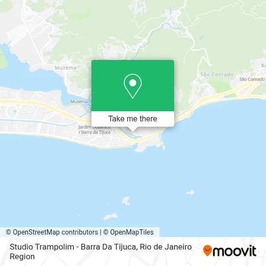 Studio Trampolim - Barra Da Tijuca map