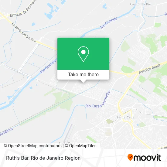 Ruth's Bar map