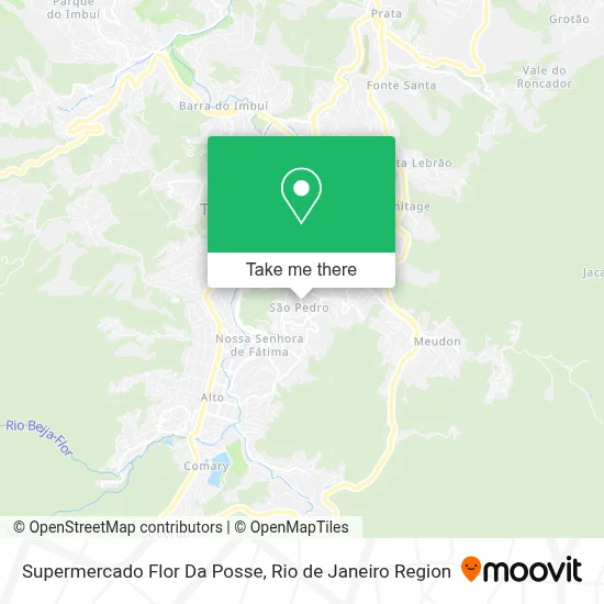 Supermercado Flor Da Posse map