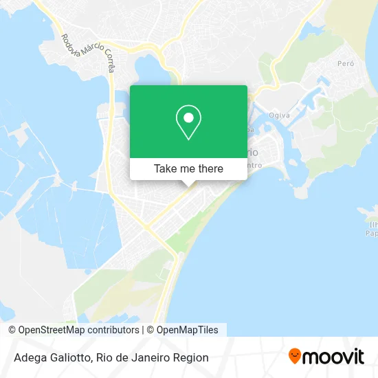 Adega Galiotto map