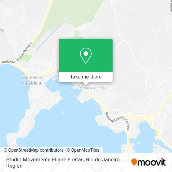 Studio Movemente Eliane Freitas map