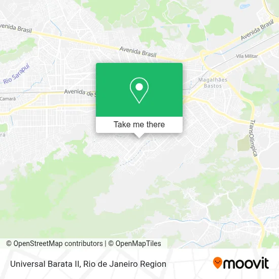 Universal Barata II map
