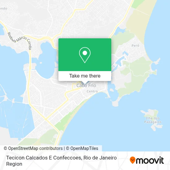 Tecicon Calcados E Confeccoes map