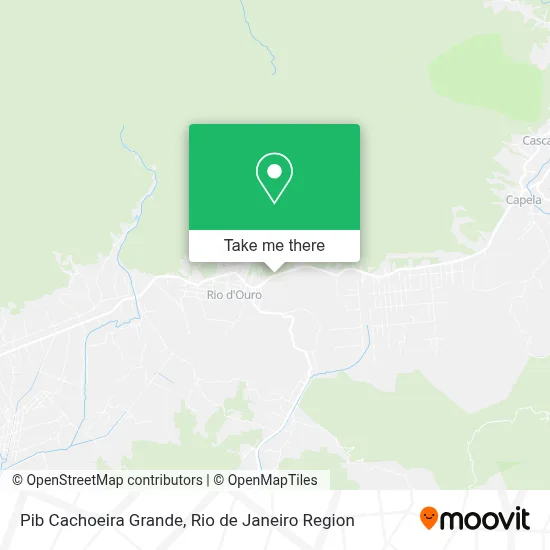 Pib Cachoeira Grande map