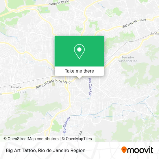 Big Art Tattoo map