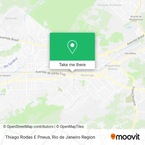 Thiago Rodas E Pneus map