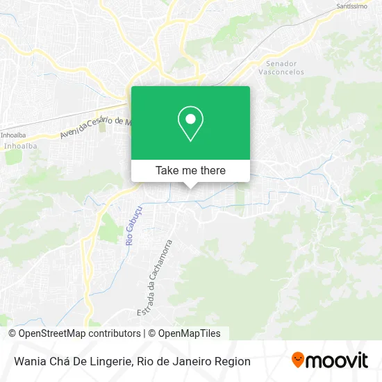 Wania Chá De Lingerie map