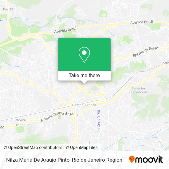 Nilza Maria De Araujo Pinto map