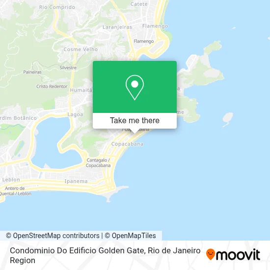Condominio Do Edificio Golden Gate map