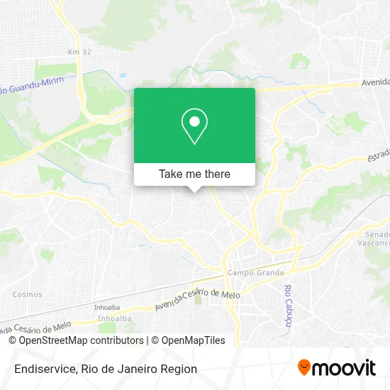 Endiservice map