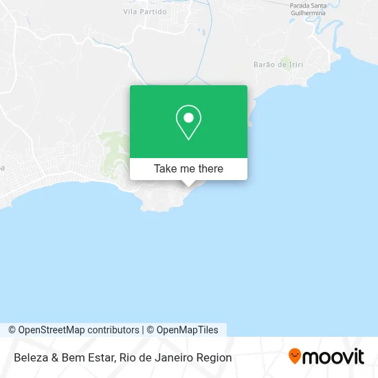 Beleza & Bem Estar map