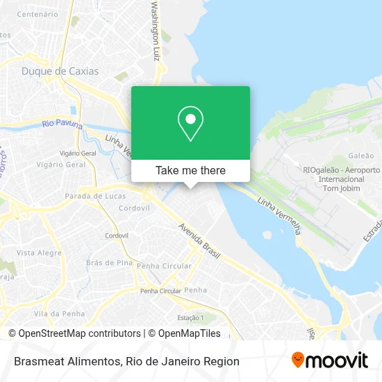 Brasmeat Alimentos map