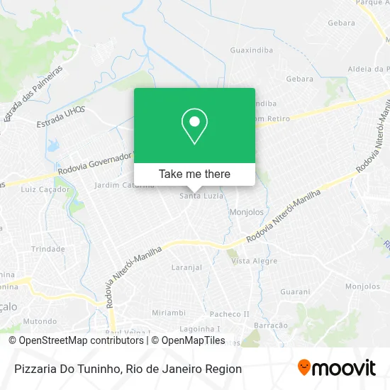 Pizzaria Do Tuninho map
