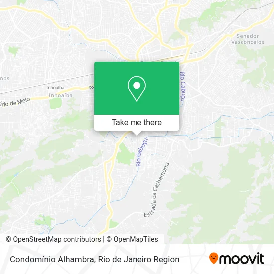 Condomínio Alhambra map