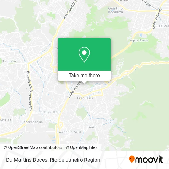 Du Martins Doces map