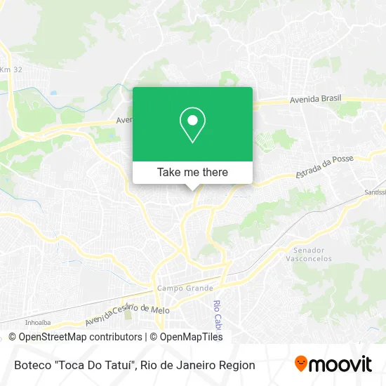 Boteco "Toca Do Tatuí" map